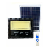 Reflector Led Solar 200w Ip66 Luz Cálida 3500k