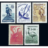 1960 Fauna- Aves - Argentina (sellos) Mint