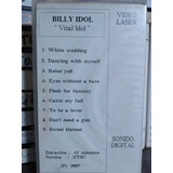 Vital Idol - Billy Idol 1987 - Vhs Grabado De Laserdisc