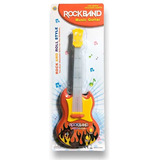 Guitarra Rock Con De Juguete Para Niños Con Luz Y Sonido