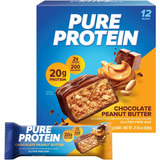 12 Barras De Proteina Pure Protein 20g Importado