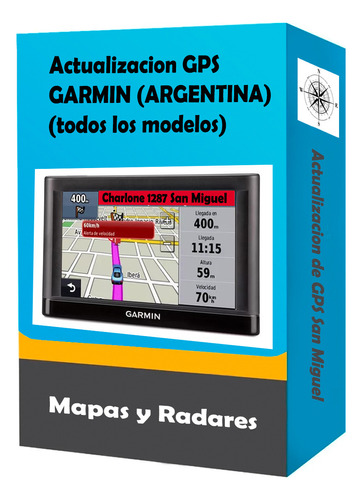 Actualizacion Argentina Para Garmin Con Camaras Y Radares