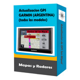 Actualizacion Argentina Para Garmin Con Camaras Y Radares