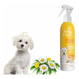 Banho A Seco Nutri Hidrata E Pelos Macios Pet Clean 240ml Fragrância Camomila