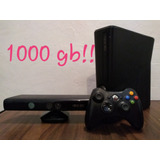Xbox 360 Slim S+rgh+1 Tb+kinect+180 Juegos