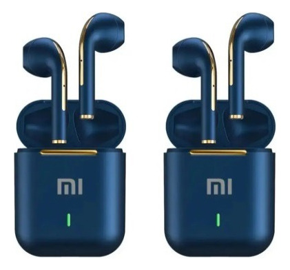 Kit 2 Fones De Ouvido Xiaomi Bluetooth Touch 100% Original 