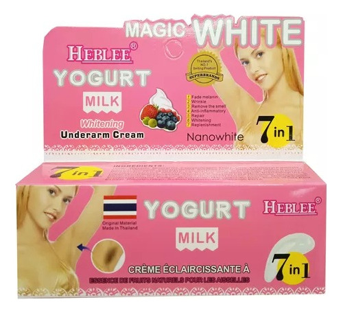 Heblee Magic White Crema Aclarante Para Axilas