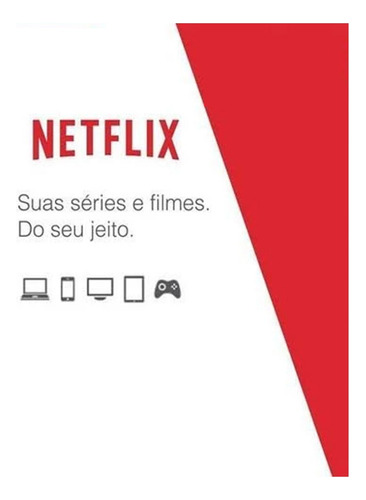 Cartão Netflix R$150 Envio Imediato