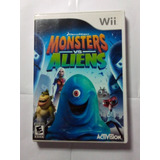 Jogo Wii Monsters Aliens 