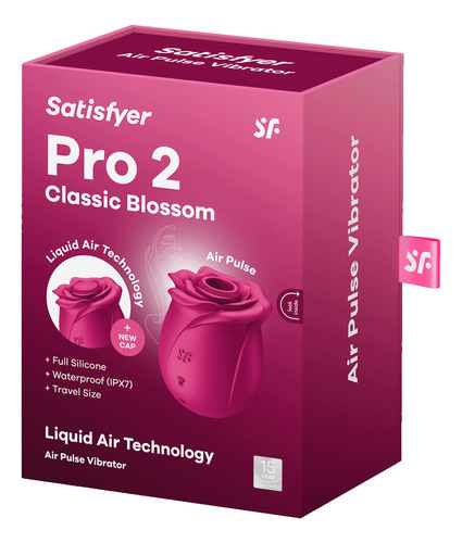 Satisfyer Pro 2 Rosa Succionador Super Silenciosa Y Discreta