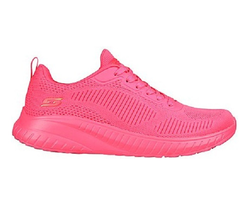 Tenis Skechers Bobs Squad C - Ros/neo -  Dama  - 117216/npnk