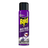 Raid Bed Bug Mata Chinches Y Pulgas De Cama Spray Aerosol