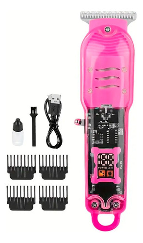 Maquina De Cortar Pelo Barba 6 En 1 Recargable Usb Dl-15