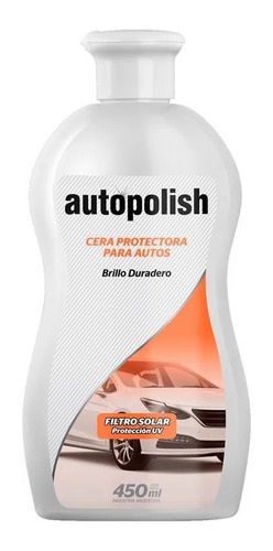 Autopolish Cera Protectora P/autos X 450ml X8u  - Pintolindo