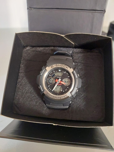 Relógio Casio G-shock Aw-590-1adr - Único No Mercado Livre