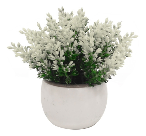 Planta Artificial Flor Con Maceta Colores M14 - Sheshu Home