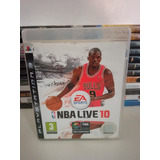 Jogo Nba Live 10 Ps3 Original Mídia Física Seminovo 