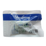 Aguja Verifine 4mm 32g Victoza Saxenda  -pack 10 Unids