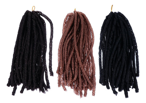 Pelucas Con Rastas For Hombre, Con Cordones Frontales, Tren