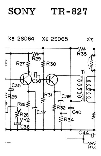 Esquema Radio Sony Tr827 Tr 827   Em Pdf   Em Pdf Via Email