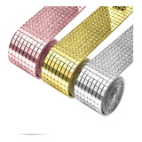 3 Rollo Mosaicos Adhesivos Para Pared Autoadhesivos Espejos