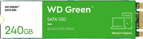 Ssd 240gb Western Digital Green M2 2280 545mb/s Wds240g3g0b