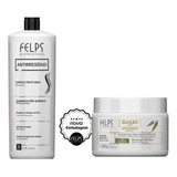 Kit Felps - Shampoo Antirresíduo 1l + Okra Btox 300g
