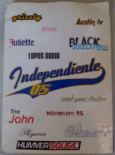 Independiente 05 The John Hummersqueal Austin Tv Juliette Cd