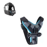 Soporte Para Casco Moto Gopro9/8/7/6/5/4/3 Deportes