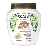 Skala Argila Blanca Máscara Vegana Pelo Seco Y Dañado X 1kg