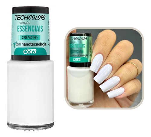 Esmalte Techcolors Coleção Essencial Cremoso À Francesa