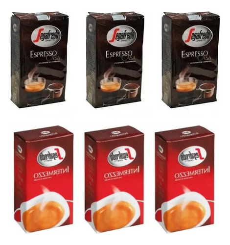 Pack Cafe Molido 3 Segafredo Expresso 3 Segafredo Intermezzo