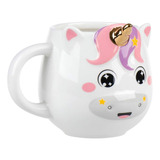 Taza Tazon Unicornio Mug Ceramica 3d 350 Cc