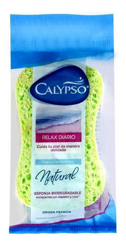 Esponja De Baño Calypso Relax Hipoalergenica