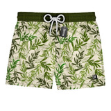 Short Praia Masculino Estampa Mauricinho Ramos Plantas 0121