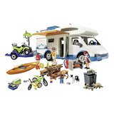 Playmobil - Juego De Juguetes Para Acampar