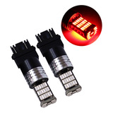 Foco De Led 3157 45smd 12v-24v Rojo Fijo/strobo Ds