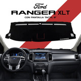 Cubretablero Bordado Ford Ranger Xlt Pantalla 8¨ 2017