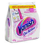 Alvejante Vanish Oxi Action Crystal White Econômico 400g