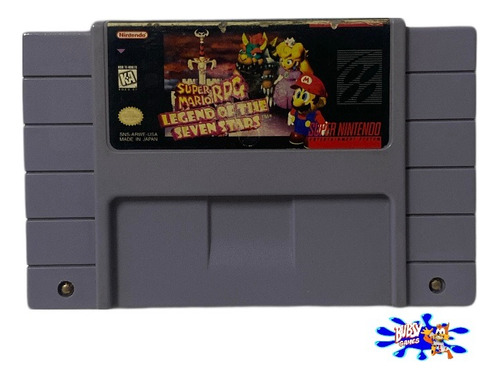 Super Nintendo Super Mario Rpg Legend Of The Seven Stars 