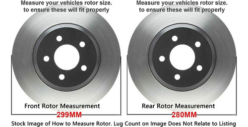 Kit De Discos De Frenos Para Ford Fusion  O Mazda 6 2006/08 Foto 4