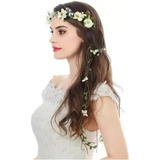 Corona De Flores Para Cabello Regalo Mujer Fiestas Disfraces