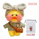 Peluche De Pato Lalafanfan Con Accesorios De Regalo