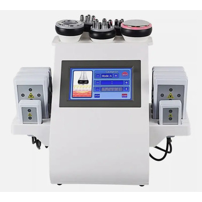 Maquina 6 En 1 Cavitacion, Radiofrecuencia, Lipolaser Vacuum | Meses sin interés