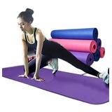 Mat 1 Cm Yoga Pilates Meditación Extra Grueso Colchoneta 4.