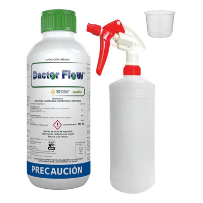 Veneno Beevert Dactor Flow 950ml Plagas Cucarachas Arañas Pulgas | Envío gratis