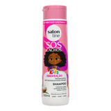 Shampoo S.o.s Cachos Kids Infantil Sem Sal Salon Line 300ml