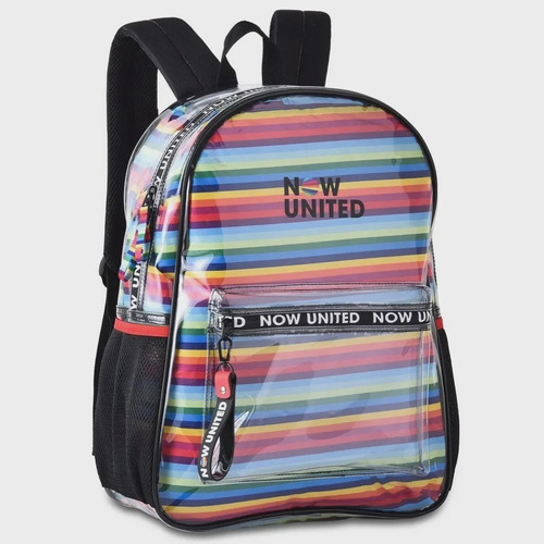 Mochila Feminina Masculina Escolar Juvenil Now United Clio 