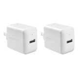 Amazon Basics Oneport 12w Cargador De Pared Usb Teléfono Ipa