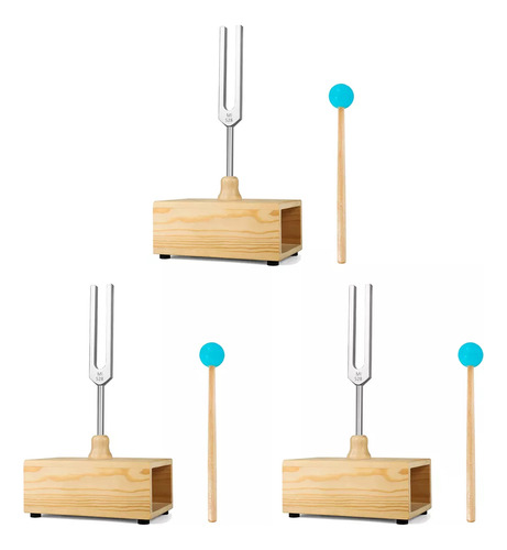 3 Pares De Instrumentos Tongue Drum Mallet Stick